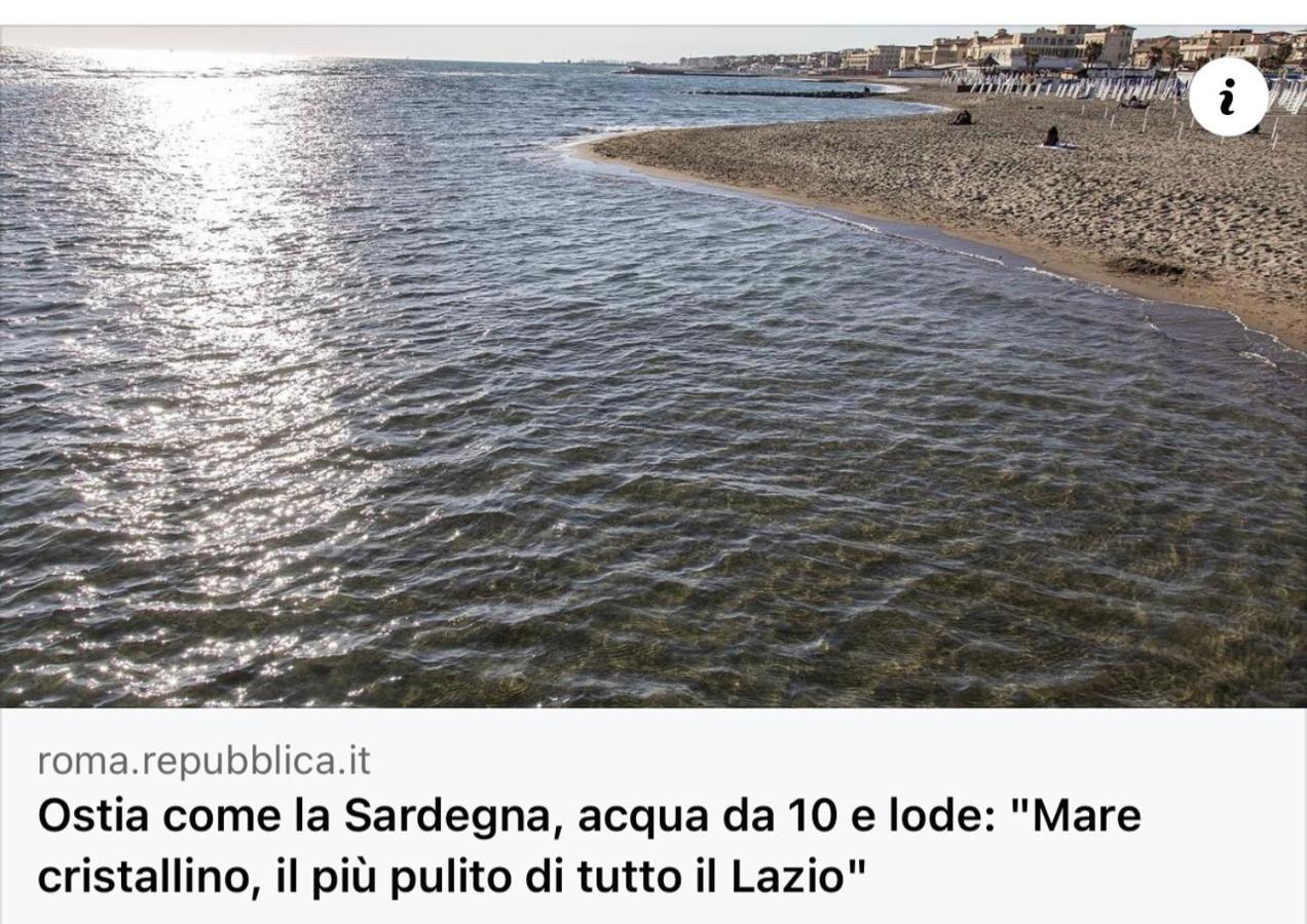 Front Sea Luxury Lejlighed Lido di Ostia Eksteriør billede